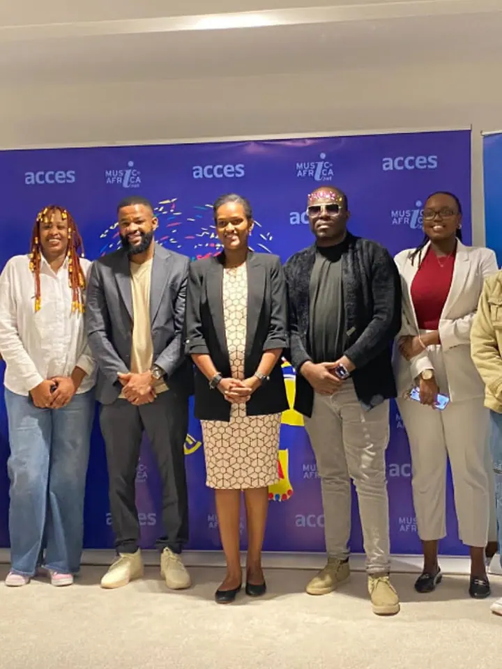 Group photo at ACCES Music In Africa