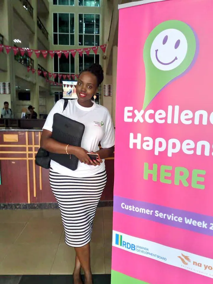 Laetitia during RDB Customer Service Week 2018