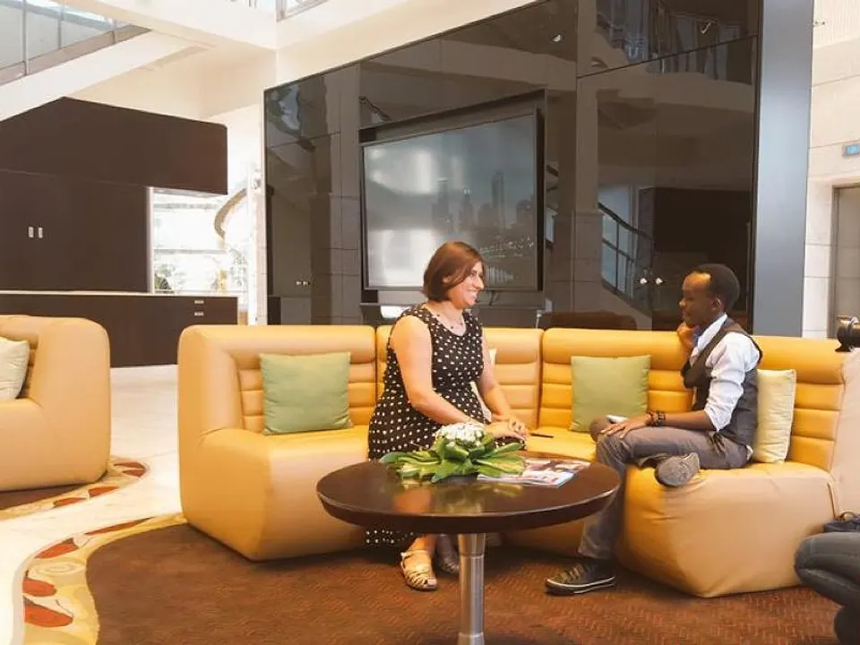 Interview setting during TGAISCR / COMESA work