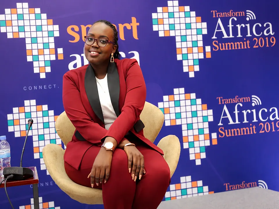 Nyampinga Laetitia at Transform Africa Summit 2019